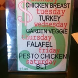 Pita Pit - Daily specials.