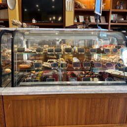 Just a part of the enticing pastry case.