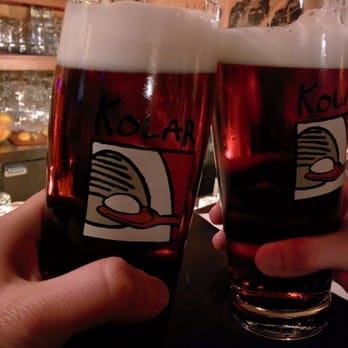Kolar - Cheers to the gemischt/mixed beer! Delicious. - Beisl Near Me - Vienna, 9