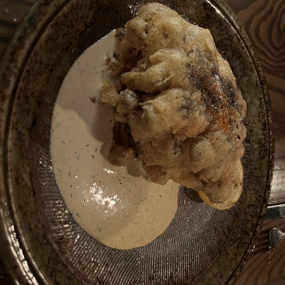Ukiah - Beech Mushroom Tempura - Japanese Near Me - Asheville, North Carolina Ukiah - Beech Mushroom Tempura - Japanese Near Me - Asheville, North Carolina