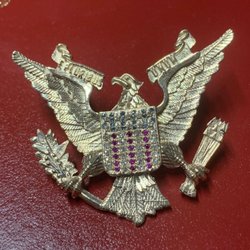 Gold Unlimited - Presidential seal. Gold, Diamonds and ruby.
