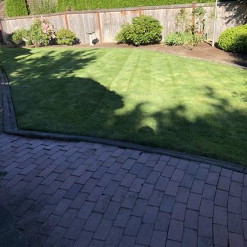 PNW Juniper Landscaping - a view of the back yard - Landscaping Near Me