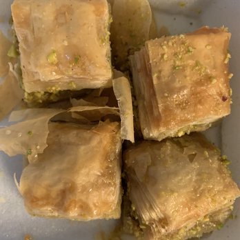 Kazan Restaurant - Complimentary baklava, yum! - Turkish Near Me - McLean, Virginia