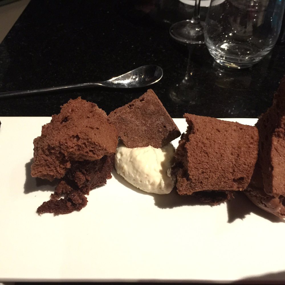 Neptune - Triple chocolate dessert. YUM! - Seafood Near Me - Cabo San Lucas, BCS