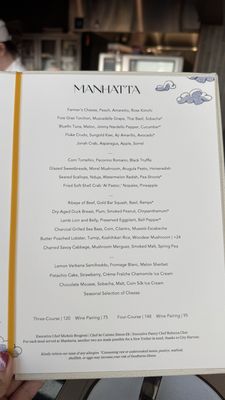 Menu photo 1 Manhatta New York, NY Menu photo 1 Manhatta New York, NY