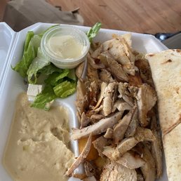 Chicken Schwarma platter Chicken Schwarma platter
