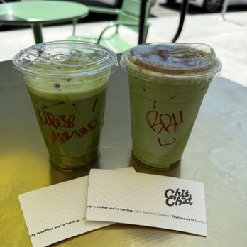 Chitchat Coffee + Matcha - Rose Matcha Rose Latte and Banana Bread Latte - Coffee & Tea Near Me - Los Angeles, California Chitchat Coffee + Matcha - Rose Matcha Rose Latte and Banana Bread Latte - Coffee & Tea Near Me - Los Angeles, California