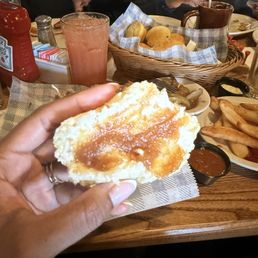 Buttermilk Biscuits with apple butter