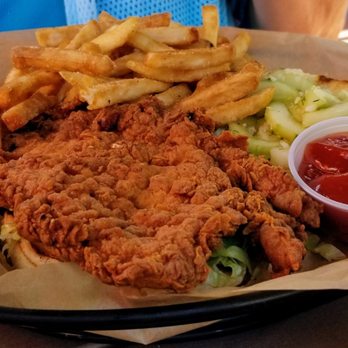 Naked Turtle - Fried Chicken Sandwich - American Near Me - Plattsburgh, New York