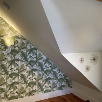 Wall Cover Guru - Newly installed wallpaper - Wallpapering Near Me