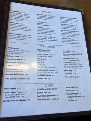 Menu photo 2 Pete's Henny Penny Restaurant Petaluma, CA