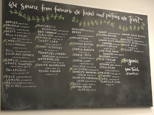 Menu photo 3 sweetgreen - Healthy Salads, Wraps, and Bowls New York, NY