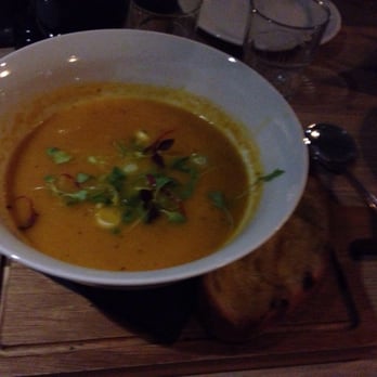 Innis & Gunn Brewery - Carrot soup - Seafood Near Me - Edinburgh, EDH