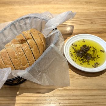 Carrabba's Italian Grill - Unlimited, Complimentary, Fresh, Warm Bread, Italian Herbs and Olive Oil - Nice! - Italian Near Me - Overland, Kansas