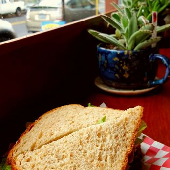 Seaside Coffee House - Chicken salad sandwich & by the window. - Coffee & Tea Near Me - Seaside, Oregon Seaside Coffee House - Chicken salad sandwich & by the window. - Coffee & Tea Near Me - Seaside, Oregon