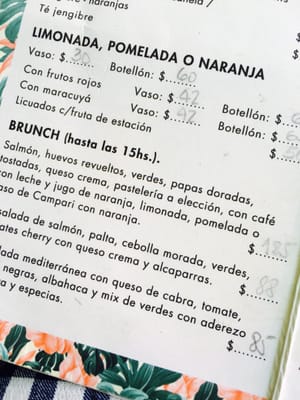 Menu photo 7 la Apasionada Florida, B