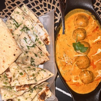Samudhra - MALAI KOFTA & GARLIC NAAN - Indian Near Me - Franklin Park, New Jersey