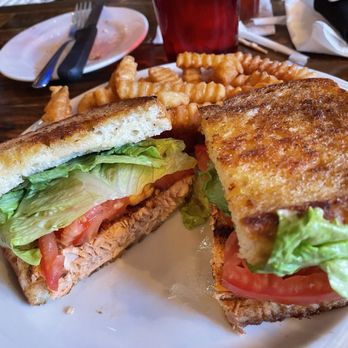 The Black Cow - Salmon BLT, Fries - American Near Me - Columbus, Georgia The Black Cow - Salmon BLT, Fries - American Near Me - Columbus, Georgia