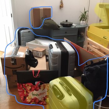 Last Minute Moving & Delivery - items in the blue is what we ended up moving & highlighted ones in yellow are some of the few items that i had to transport myself later.. - Movers Near Me - New York, New York
