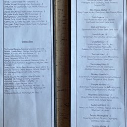 Drink Menu (2/3) as of 5/19/26 Drink Menu (2/3) as of 5/19/26