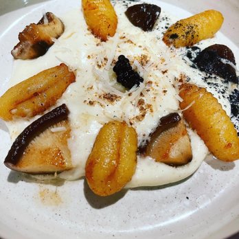 Elcielo - Parmesan cream with yuca gnocci - Colombian Near Me - Miami, Florida Elcielo - Parmesan cream with yuca gnocci - Colombian Near Me - Miami, Florida