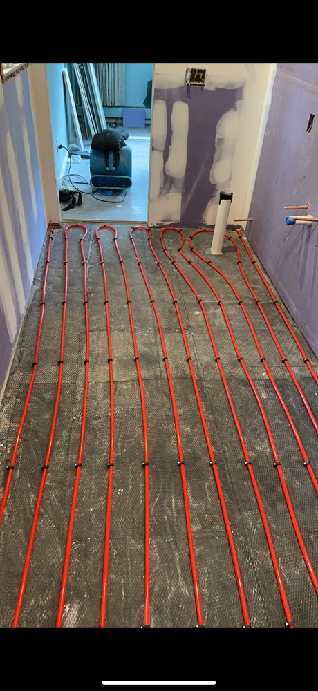 Slide of Water Flow Plumbing & Heating