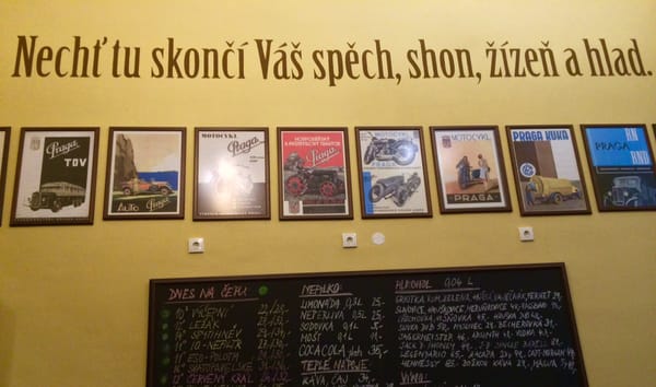 Menu photo 2 Hostinec U Tunelu Prague, PR Menu photo 2 Hostinec U Tunelu Prague, PR