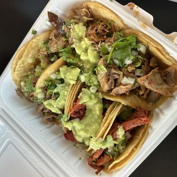El Cilantro Mexican Grill - Al Pastor TJ Taco + Buche TJ Taco + Carnitas TJ Taco - Mexican Near Me - El Cajon, California