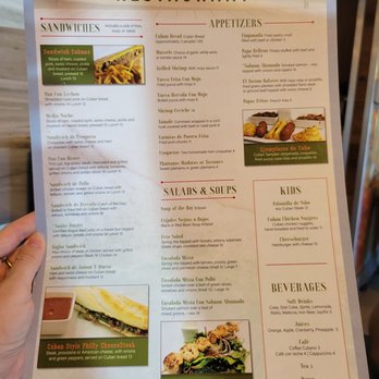 Cuban Island Restaurant - Front of menu - Cuban Near Me - Indialantic, Florida Cuban Island Restaurant - Front of menu - Cuban Near Me - Indialantic, Florida