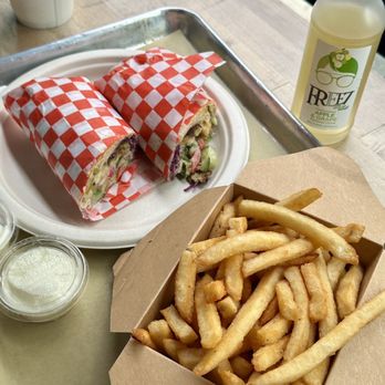 Shawarmaji - Falafel wrap and fries - Middle Eastern Near Me - Oakland, California Shawarmaji - Falafel wrap and fries - Middle Eastern Near Me - Oakland, California