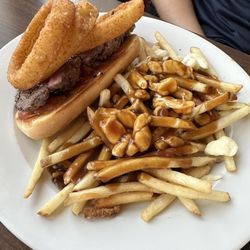 Smitty's Family Restaurant - Steak Sandwich with Poutine