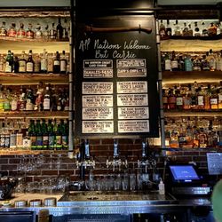 Prizefighter - Beer & food menu