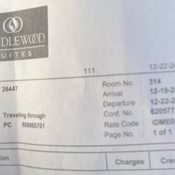 Candlewood Suites Davenport - 12/19 - 12/22/24