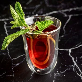 Julia & Henry's - Mint tea at baklava bakery - Food Court Near Me - Miami, Florida