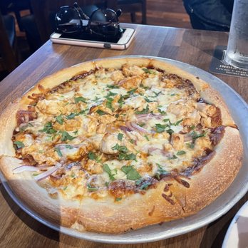 Yard House - BBQ Chicken Pizza - New American Near Me - Irvine, California Yard House - BBQ Chicken Pizza - New American Near Me - Irvine, California