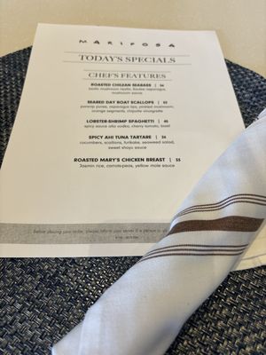 Menu photo 4 Mariposa Newport Beach, CA Menu photo 4 Mariposa Newport Beach, CA
