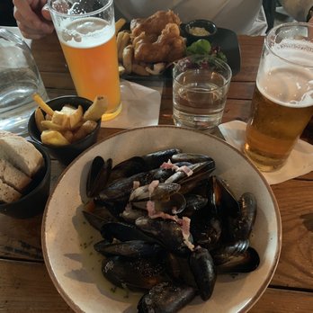 The Devil's Advocate - Mussels pints fresh bread chips and fish. Yum. - Wine Bars Near Me - Edinburgh, EDH The Devil's Advocate - Mussels pints fresh bread chips and fish. Yum. - Wine Bars Near Me - Edinburgh, EDH