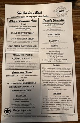 Menu photo 1 The Local on 17 Richmond Hill, GA