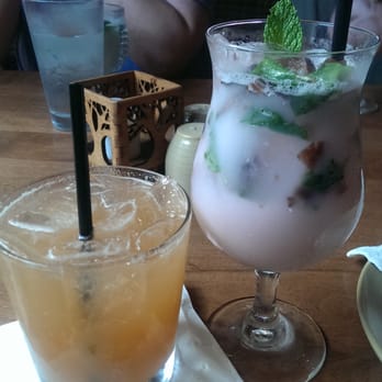 Monkeypod Kitchen - Makawae and blueberry mojito cocktails - Hawaiian Near Me - Kapolei, Hawaii Monkeypod Kitchen - Makawae and blueberry mojito cocktails - Hawaiian Near Me - Kapolei, Hawaii