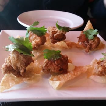 MAX's Wine Dive - Fried oysters a must try even if you don't like oysters - Wine Bars Near Me - Houston, Texas