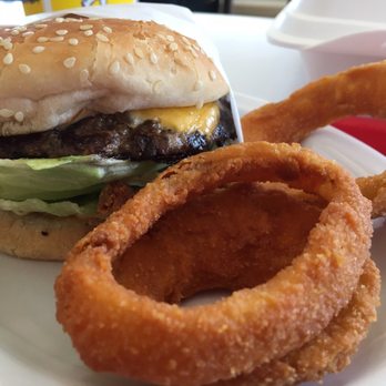 Bob's Burgers - Cheeseburger. Comes with Onion rings! - Burgers Near Me - Westminster, California Bob's Burgers - Cheeseburger. Comes with Onion rings! - Burgers Near Me - Westminster, California