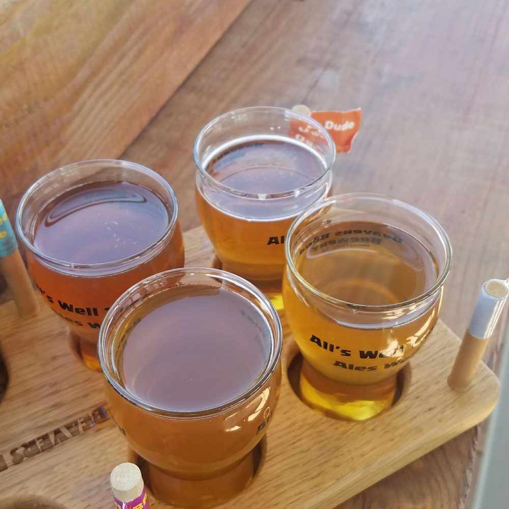 Beavers Bend Brewery - Flight of four - Breweries Near Me - Broken Bow, Oklahoma Beavers Bend Brewery - Flight of four - Breweries Near Me - Broken Bow, Oklahoma