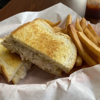 TJ Cafe - Tuna Melt with French Fries - Burgers Near Me - San Francisco, California