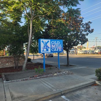 Old Mill Cafe - The sign - Breakfast & Brunch Near Me - Modesto, California Old Mill Cafe - The sign - Breakfast & Brunch Near Me - Modesto, California