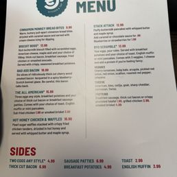 New Brunch Menu New Brunch Menu