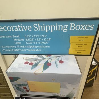 The UPS Store - Holiday decorative shipping boxes - Mailbox Centers Near Me - National City, California