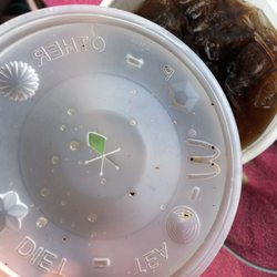 McDonald's - And the inside of the lid