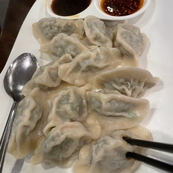 Queen House - Pork & Chinese Chives Dumplings - Chinese Near Me - Mountain View, California Queen House - Pork & Chinese Chives Dumplings - Chinese Near Me - Mountain View, California