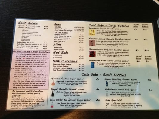 Menu photo 5 Sasa Sushi Las Vegas, NV Menu photo 5 Sasa Sushi Las Vegas, NV