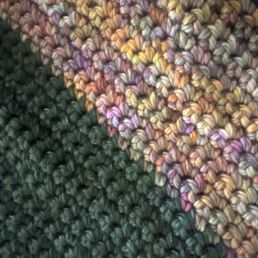 Crochet blanket Crochet blanket